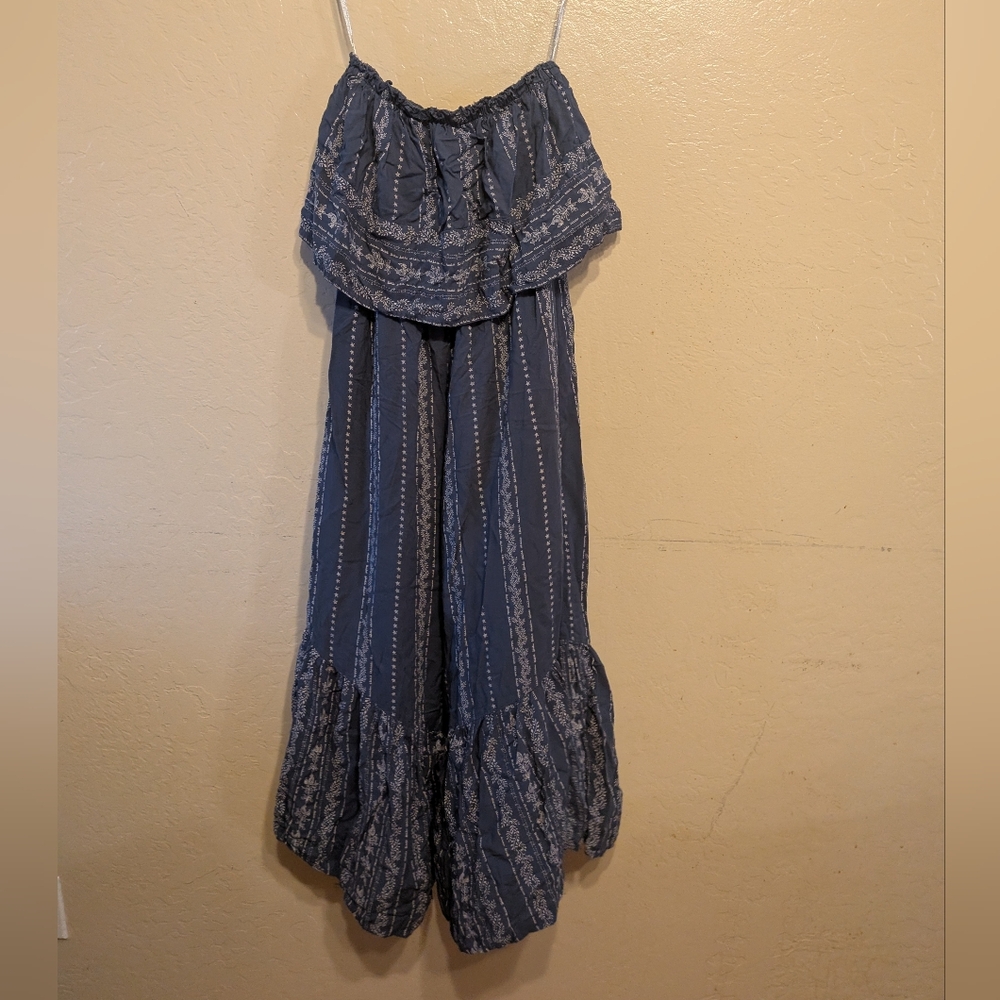 Universal Thread Blue Off-Shoulder Dress